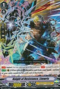 Knight of Resistance, Limwris [V Format] Card Front