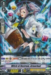 Witch of Nostrum, Arianrhod Card Front