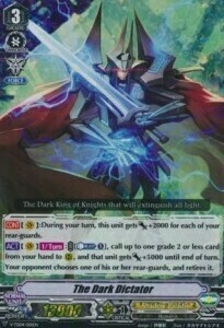 The Dark Dictator [V Format] Card Front