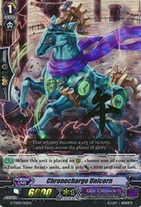 Chronocharge Unicorn Card Front