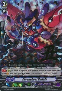 Chronobeat Buffalo Card Front