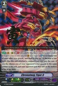 Chronofang Tiger G Card Front