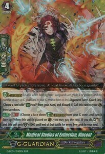 Medical Studies of Extinction, Vincent [G Format] Card Front