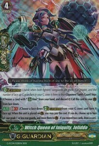 Witch Queen of Iniquity, Jeliddo [G Format] Card Front