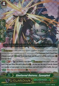 Sheltered Heiress, Spangled [G Format] Card Front