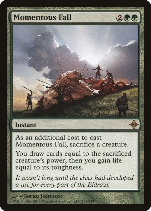 Momentous Fall Card Front
