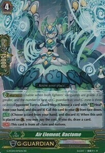 Air Element, Ractome [G Format] Card Front