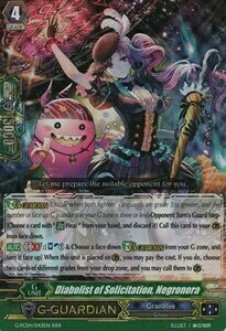 Diabolist of Solicitation, Negronora Card Front