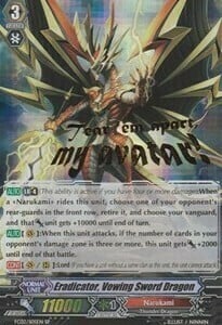 Eradicator, Vowing Sword Dragon [G Format] Card Front