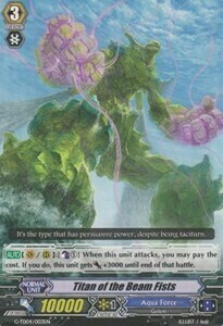 Titan of the Beam Fists [G Format] Frente
