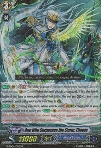 One Who Surpasses the Storm, Thavas Card Front
