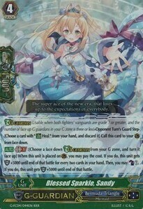 Blessed Sparkle, Sandy [G Format] Card Front