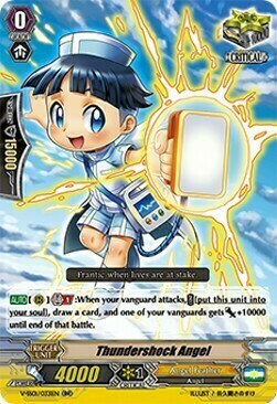 Thundershock Angel Card Front