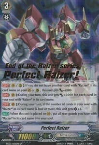 Perfect Raizer Card Front