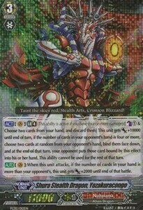 Yozakuracongo, Drago Furtivo Shura Card Front