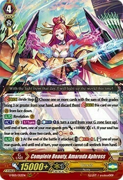 Complete Beauty, Amaruda Aphross [V Format] Card Front