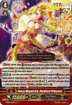 Fancy Megatrick, Darklord Princess [V Format] Card Front
