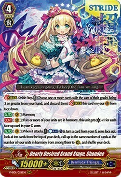 Dearly Desired Grand Stage, Shandee [V Format] Card Front