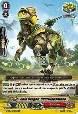 Raid Dragon, Guerrillapsittaco Card Front