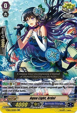 Aqua Light, Ardel Card Front