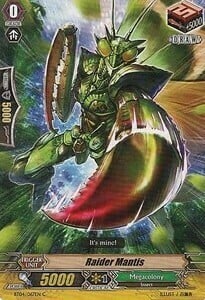 Raider Mantis Card Front