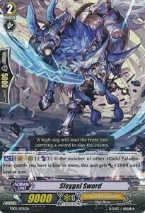 Sleygal Sword Card Front