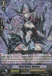 Skull Witch, Nemain Card Front