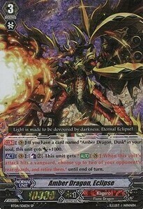 Amber Dragon, Eclipse [G Format] Card Front