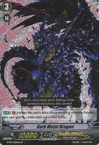 Dark Metal Dragon Card Front