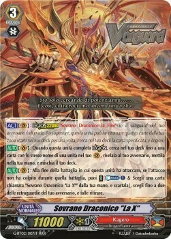 Dragonic Overlord "The X" Card Front