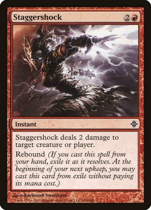 Staggershock Card Front