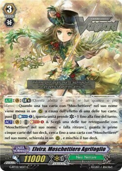 Holly Musketeer, Elvira Card Front