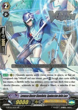 Swordsman of Light, Blaster Javelin Larousse Card Front