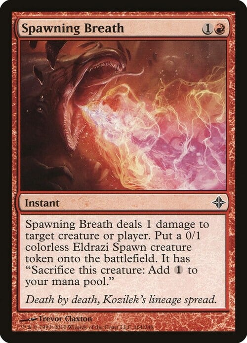 Spawning Breath Card Front