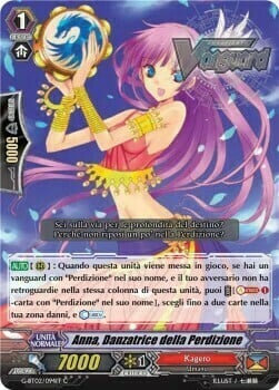 Perdition Dancer, Anna Card Front