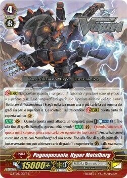 Hyper Metalborg, Heavyduke Card Front