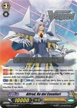 King of Knights, Alfred Card Front