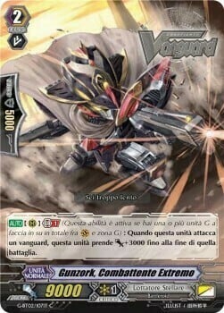 Extreme Battler, Gunzork Card Front