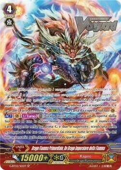 Flame Emperor Dragon King, Root Flare Dragon Card Front