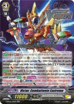 Victor, Combattente Exxtremo Card Front