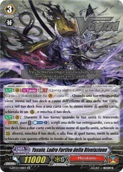 Stealth Rogue of Revelation, Yasuie [G Format] Card Front
