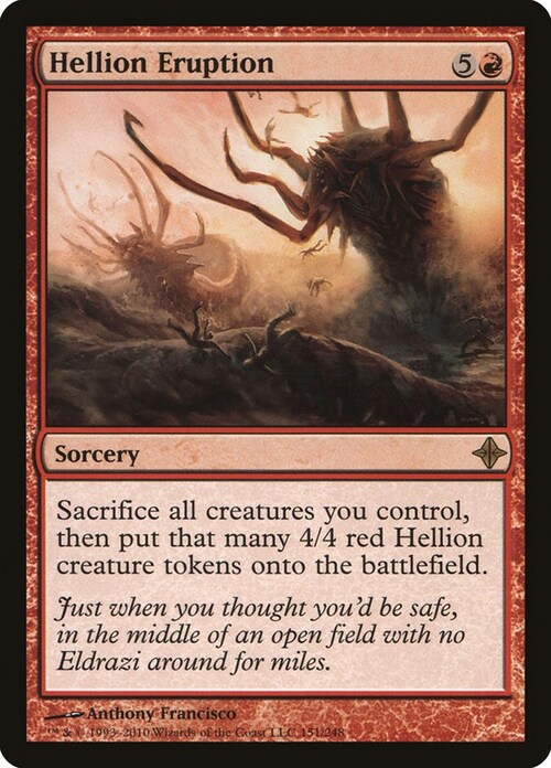 Hellion Eruption Card Front