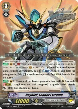 Extreme Leader, Raybird Card Front