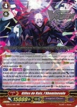 Abominable One, Gilles de Rais [G Format] Card Front