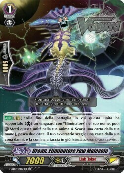 Ill-fate Deletor, Drown [G Format] Card Front