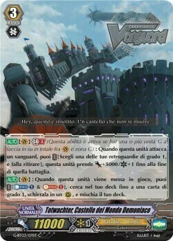 Demon World Castle, Totwachter Card Front