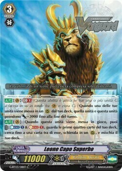 Lofty Head Lion [G Format] Frente