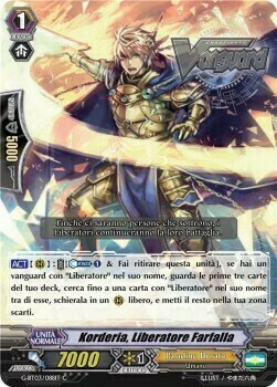 Butterfly Liberator, Korderia Card Front