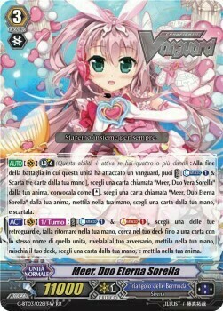 Duo Eternal Sister, Meer [G Format] Card Front