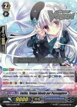 Ideal Walking Weather, Emilia [G Format] Card Front